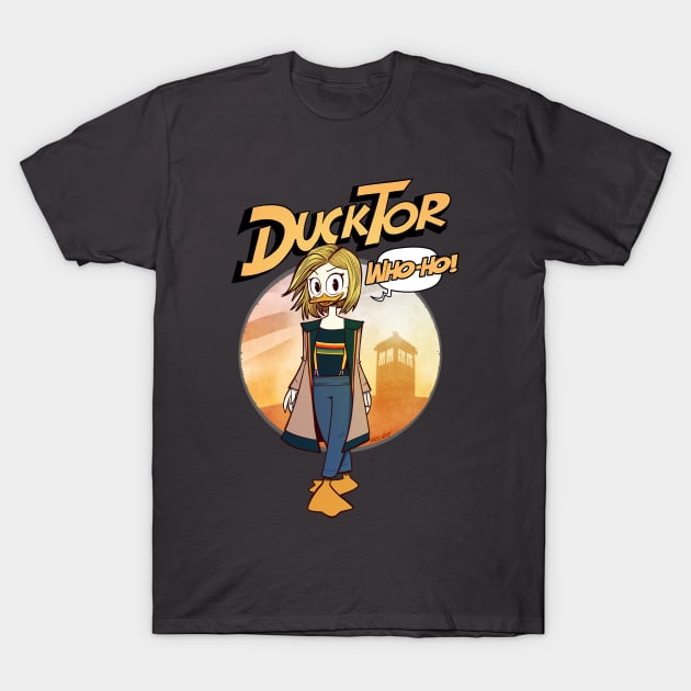 Ducktor Who-ho T-Shirt by Albo